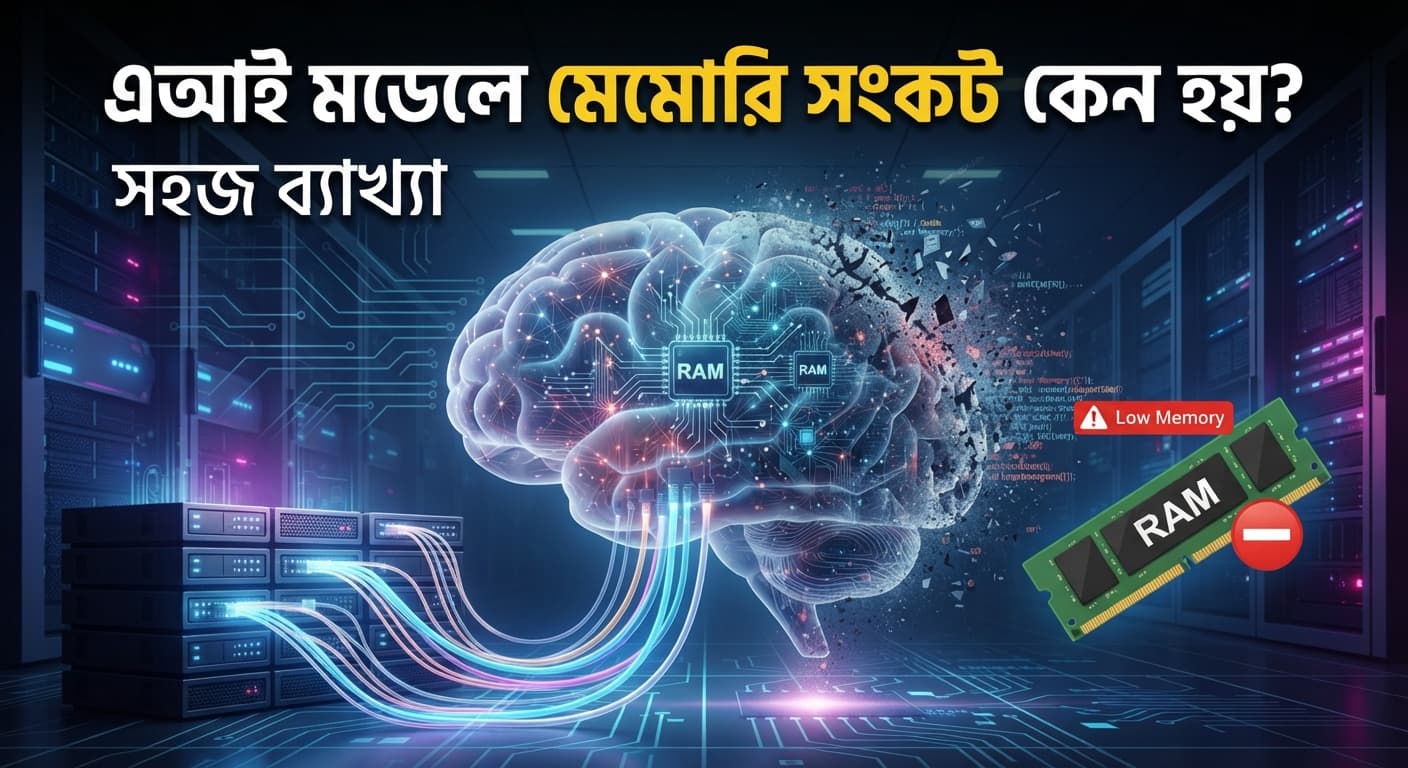 (Ai) এআই মডেলে মেমোরি সংকট কেন হয়? পেছনের আসল কারণগুলো কী?