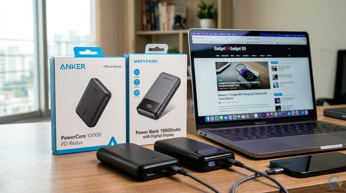 Anker নাকি Vention? ২০২৬ সালে বাজেট চার্জার ও পাওয়ার ব্যাংকে কোনটা সেরা?