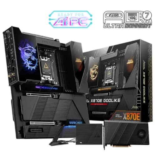 MSI MEG X870E GODLIKE WiFi 7 AMD AM5 E-ATX Motherboard