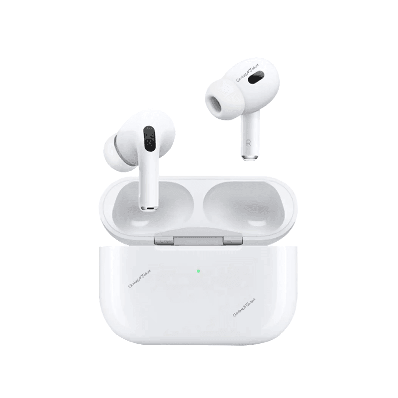 WiWU Airbuds Pro 2F ENC HF Sound With Silicone Case , Lanyard & 1M Lightning Cable