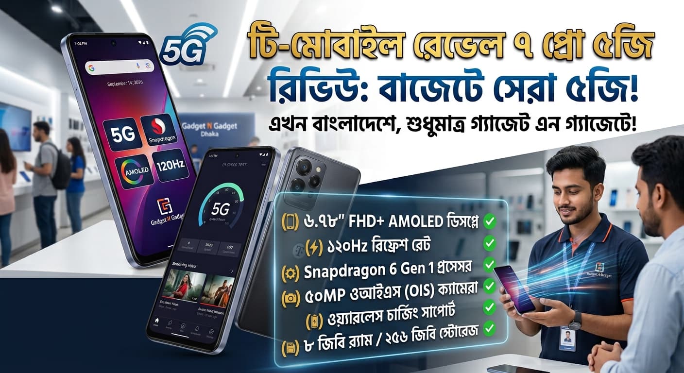 T-Mobile REVVL 7 Pro 5G রিভিউ: সাশ্রয়ী বাজেটে প্রিমিয়াম পারফরম্যান্স!